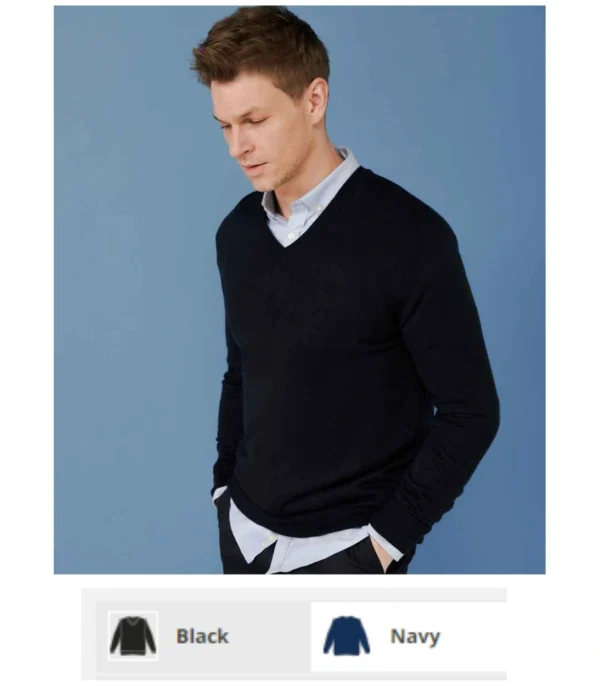 H760 Henbury Acrylic V Neck Sweater